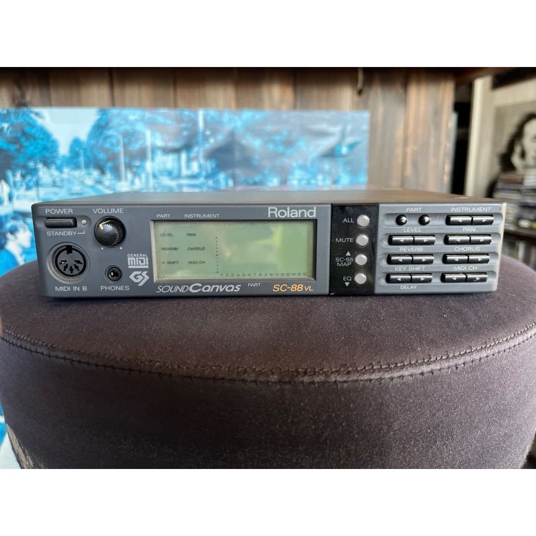 Roland SC-88VL Sound Canvas MIDI Module GS General MIDI Synth Used - Acceptable