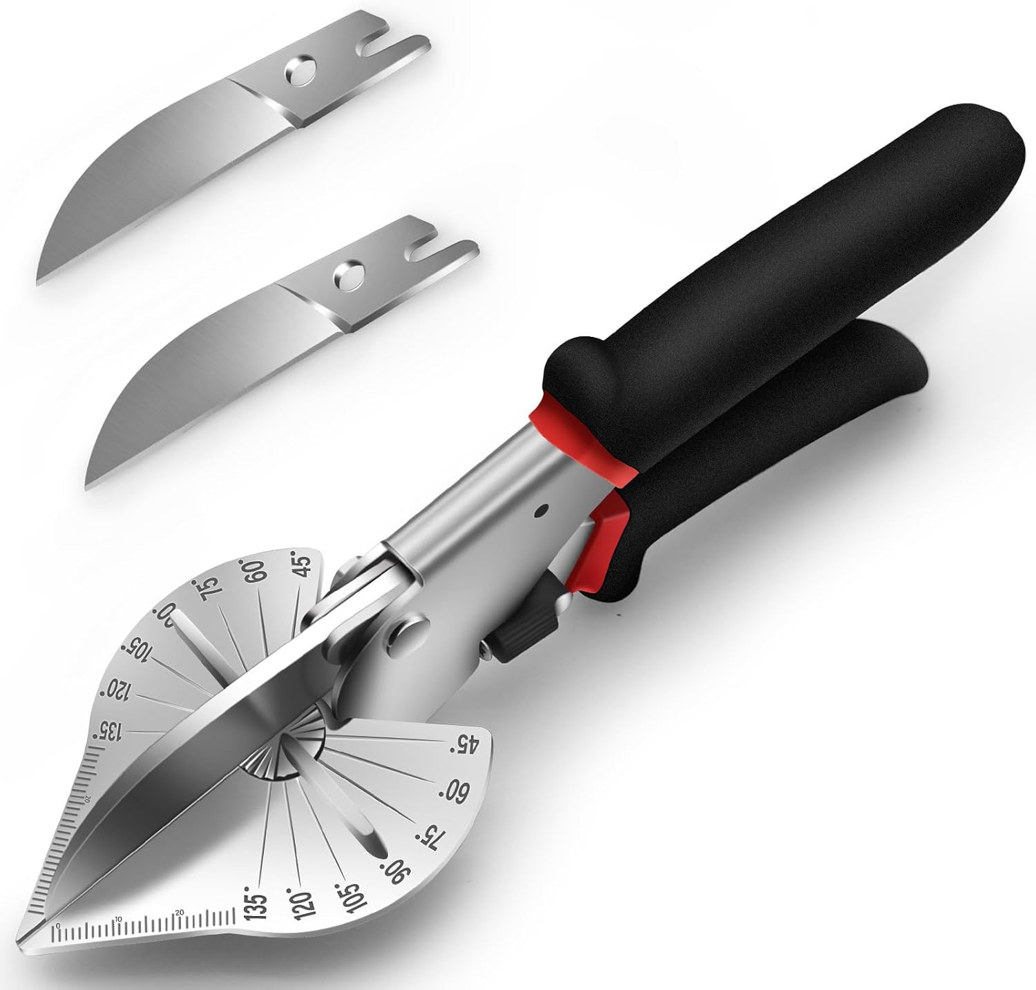 Miter Shears Angle Cutter for Wood Plastic PVC Moulding Shoe Molding Angular