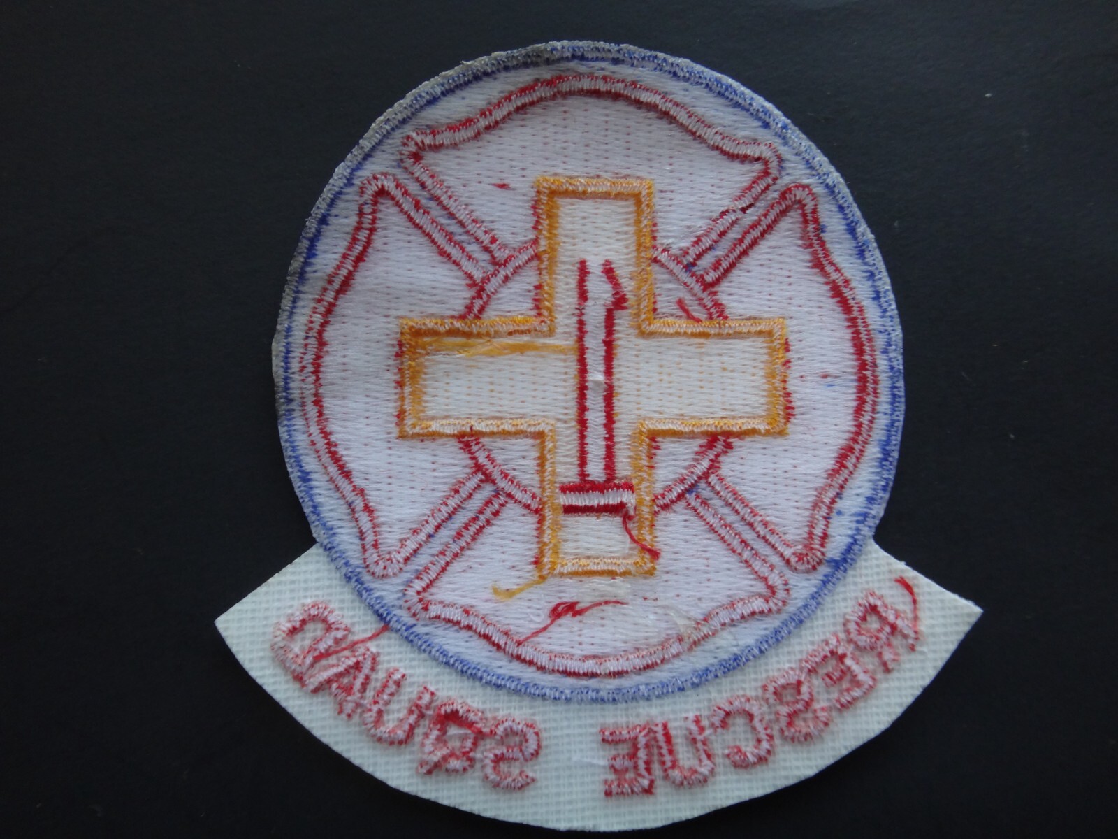 Medical Patch RESCUE SQUAD #1 *Unused*