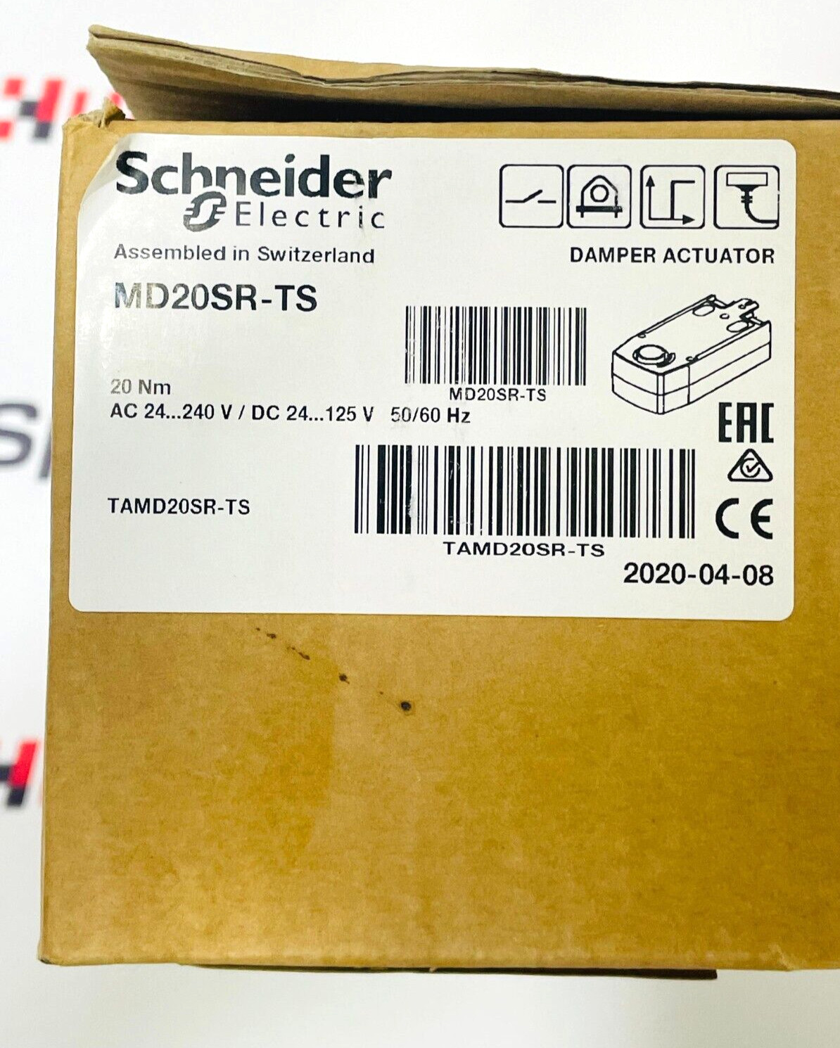 SCHNEIDER ELECTRIC MD20SR-TS Damper Actuator