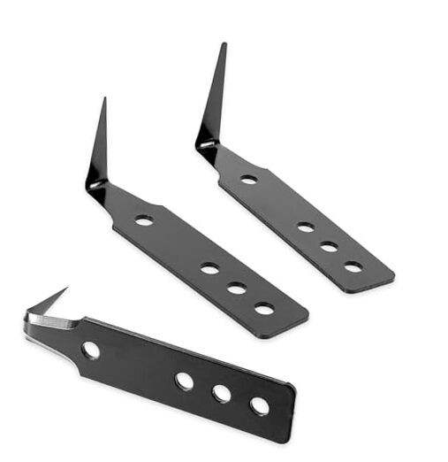 Windshield Broach Blades, Three Blades of Different Specifications, Reusable