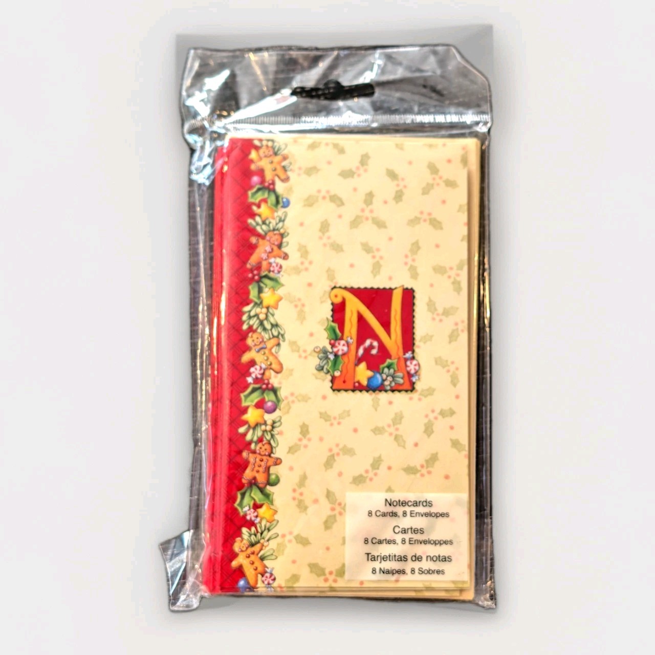 NIP Set Of 8 Monogram “N” Mary Engelbreit ME Notecards & Envelopes Studio 18