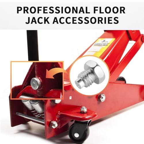Floor Jack Rod Screw 3PCS High Strength 3 Ton Replacement