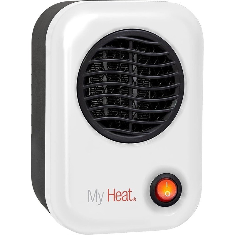 200W Portable Ceramic Space Heater Indoor Energy Efficient Overheat Protection