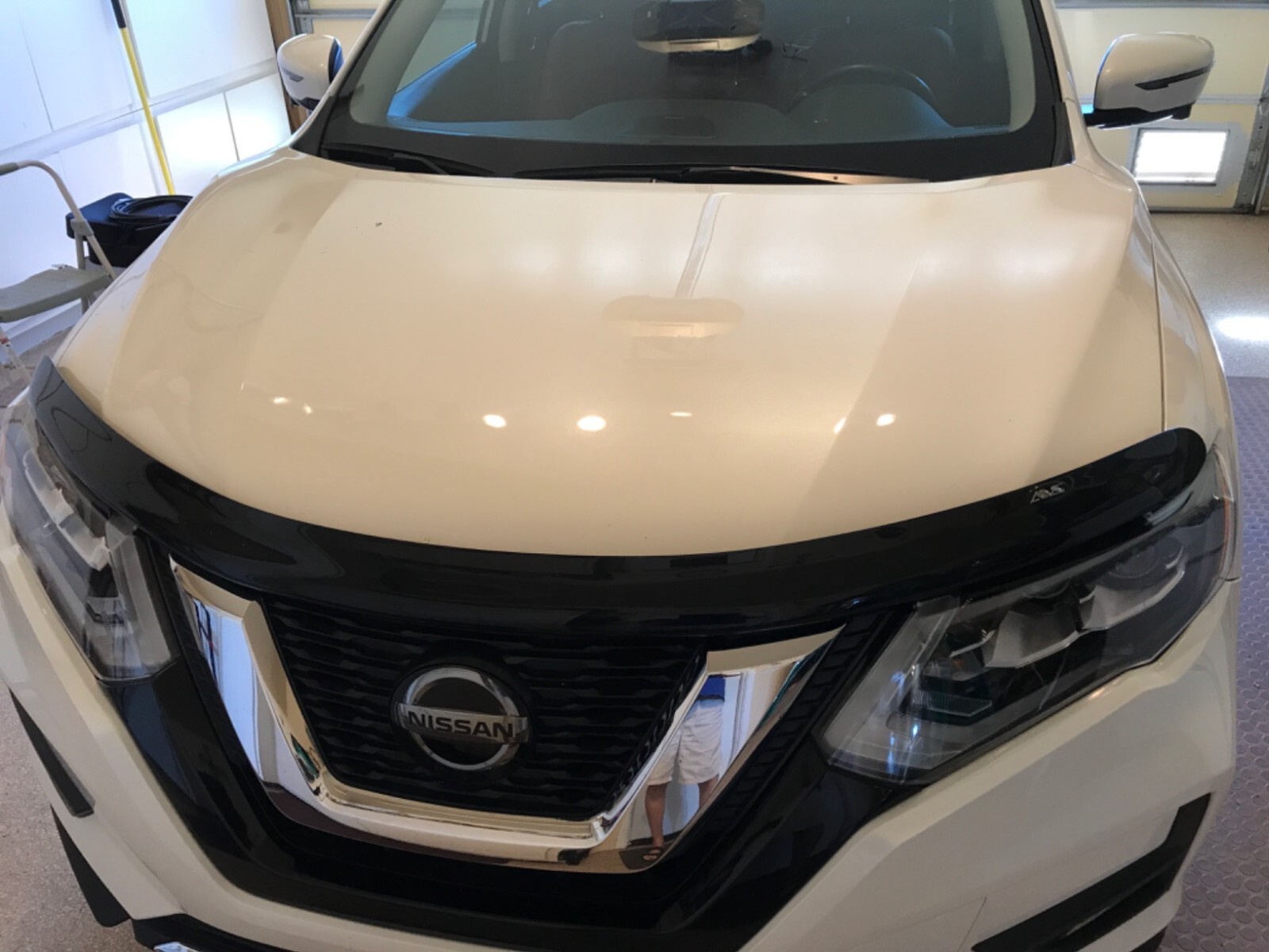 Husky Carflector Hood Protector Bug Shield Deflector for 2014-2020 Nissan Rogue