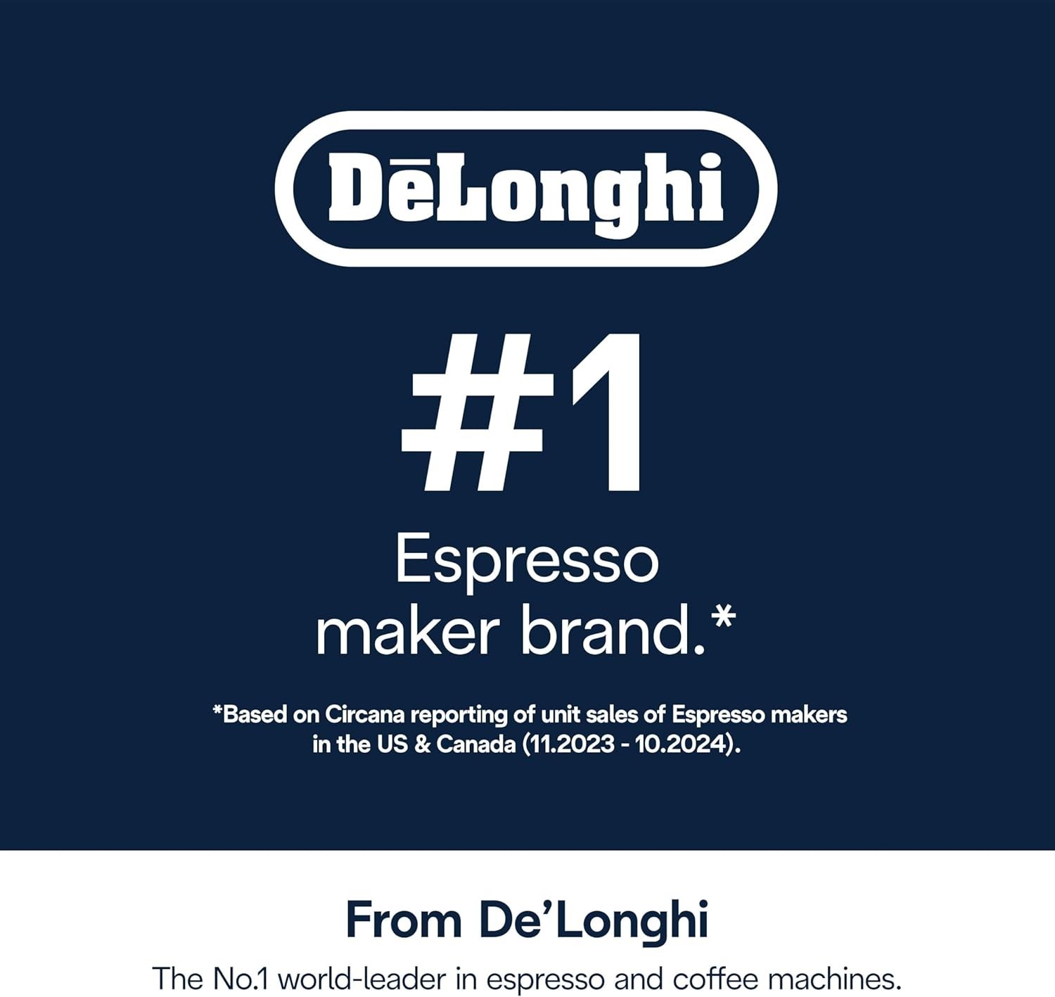NEW DeLonghi EcoDeCalk Natural Descaler for Coffee Machines 16.90 oz SHIPS FREE