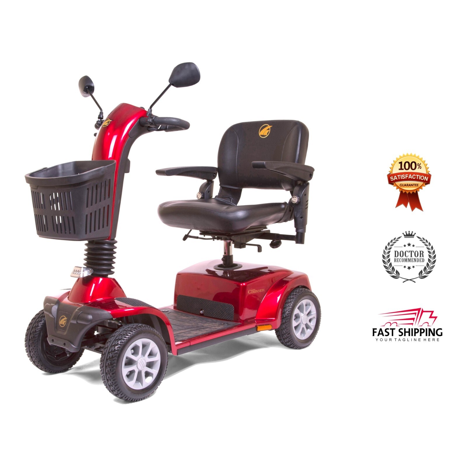 Golden mobility Full-Size 4-wheel Companion scooter