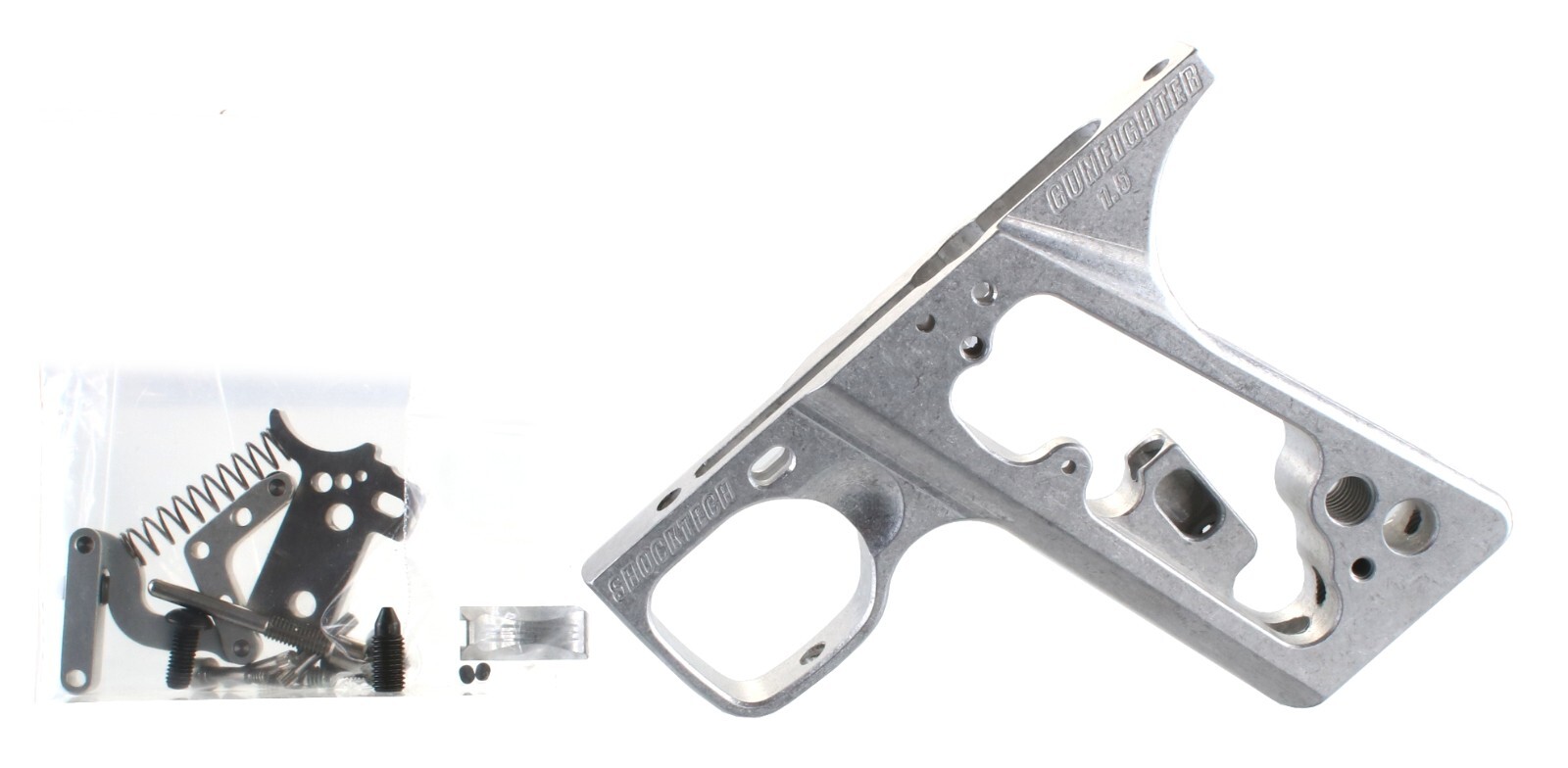 SHOCKTECH GUNFIGHTER 1.5 AUTOCOCKER FRAME RAW PAINTBALL