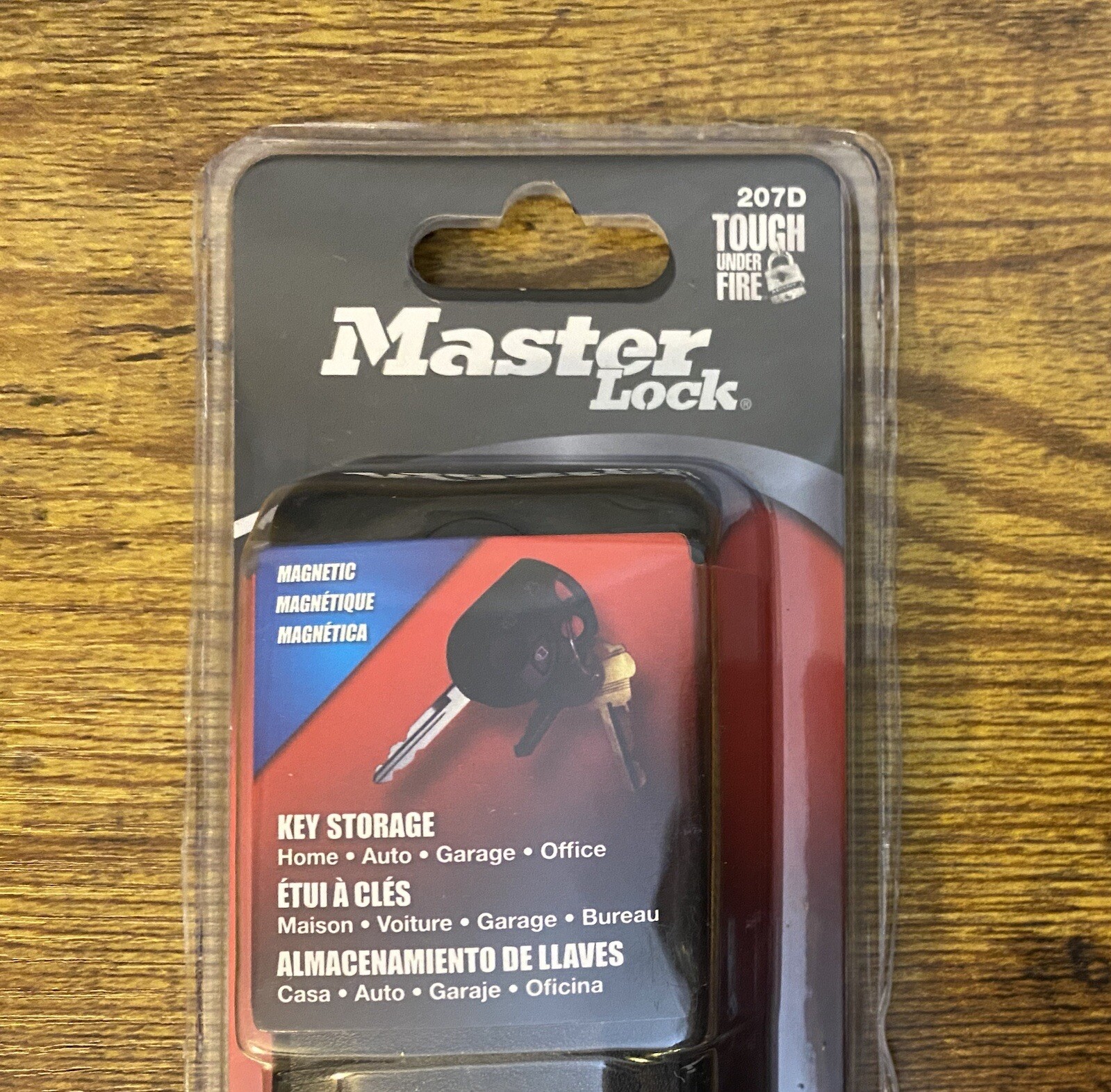 1 Piece Master Lock Masterlock Magnetic Spare Key Case Holder Storage ~ New
