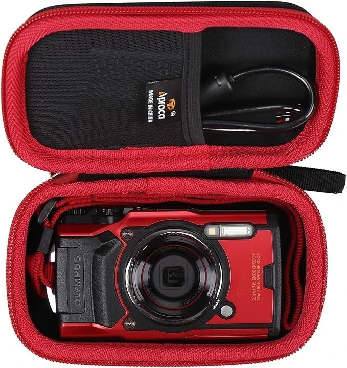 Aproca Portable Hard Storage Case, for OM SYSTEM Tough TG-7 / OLYMPUS Tough TG-6