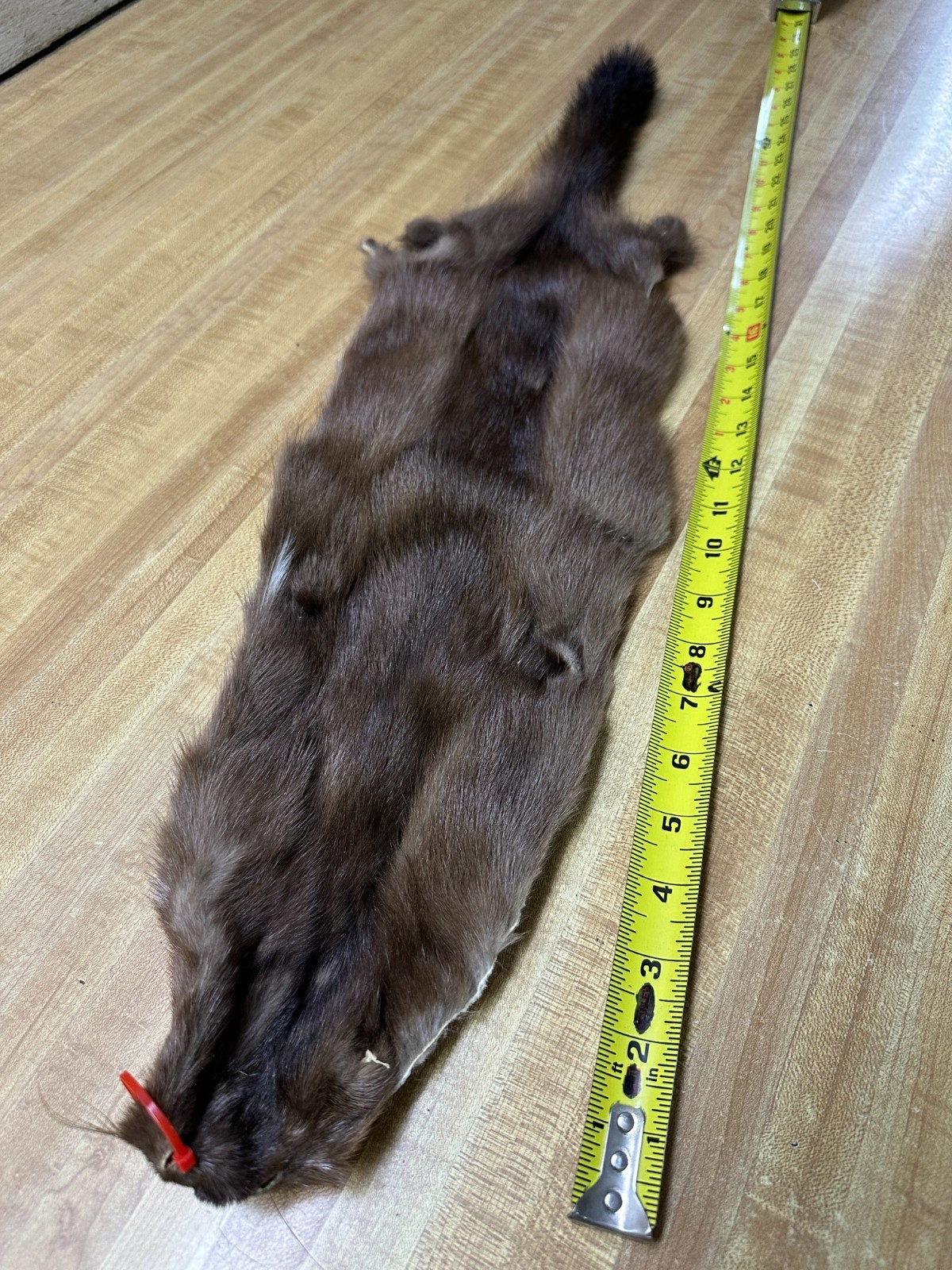 MINK ( FLY TIER SPECIAL ) Red Tag R - 20 DAMAGED DID NOT TAKE THE TAN GOOD