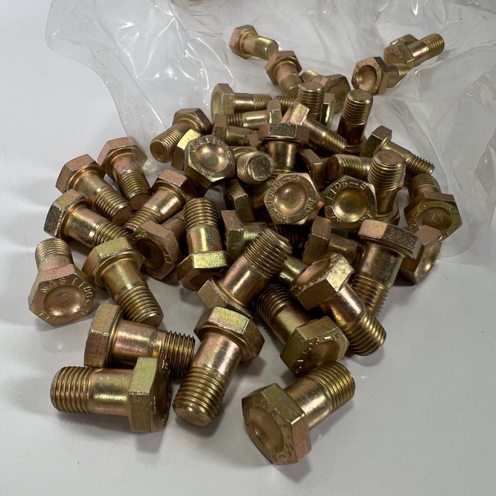Bolt, Shear NAS1106-5 Hexagon Head 5306-00-846-8987 Military Surplus Part Lot 10