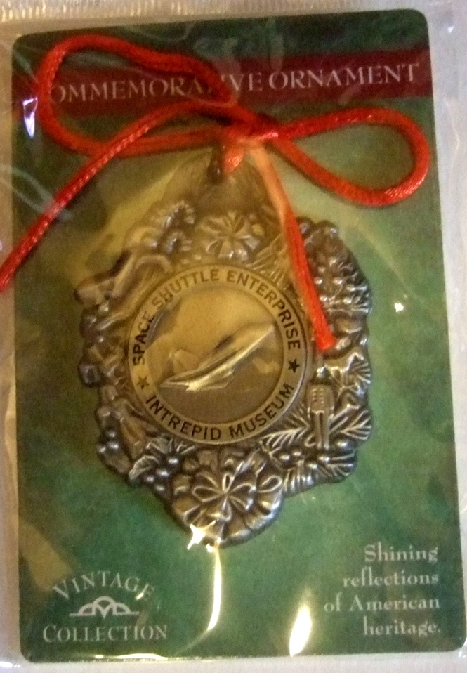 Space Shuttle Enterprise Christmas Ornament New in Box