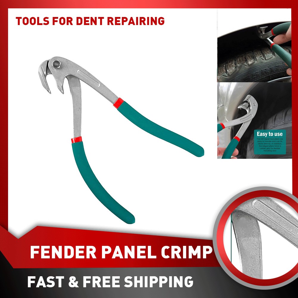 Car Fender Panel Leaf Edge Pliers Tool Auto Body Dent Paintless Repair Tools