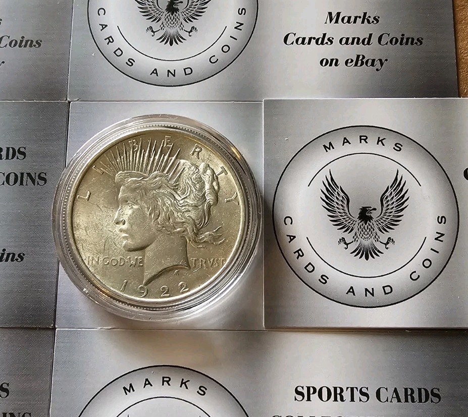 1922-P Peace Silver Dollar - 90 Percent Silver - Authentic US Mint - item 7175