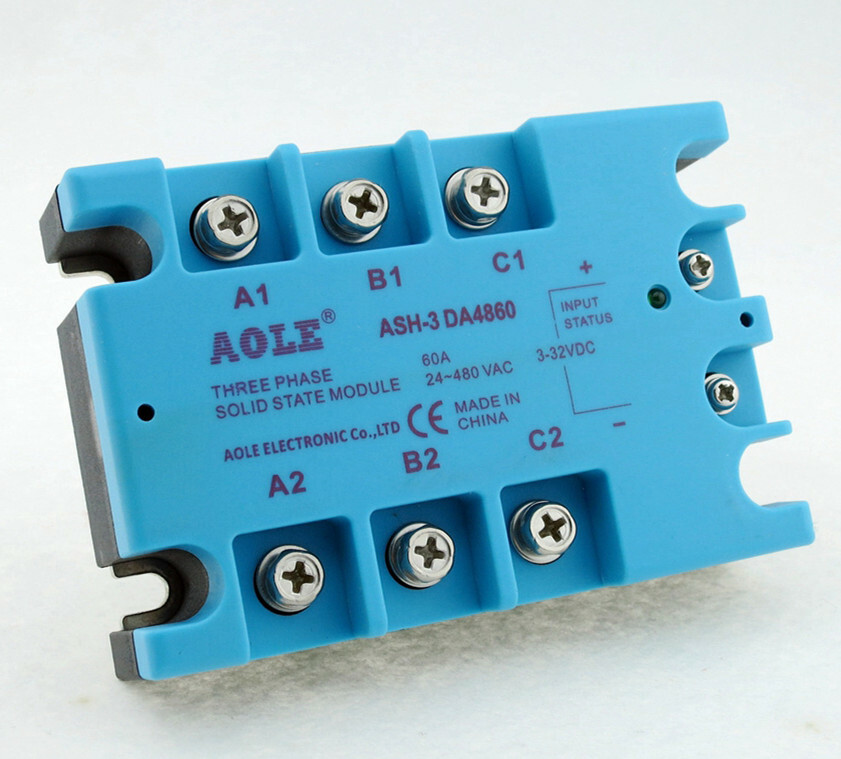 60A DC-AC ASH-3DA4860 three-phase solid state relay TSR-60DA