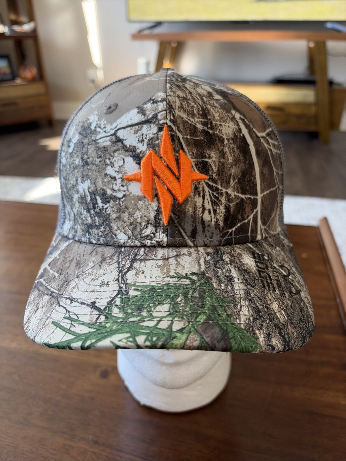 Nomad Embroidered Realtree Edge Camo Mesh Hat Cap Snapback New