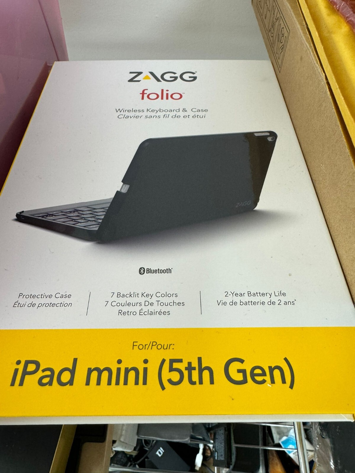 ZAGG Folio Wireless Keyboard Case - ipad mini 5th Gen 7.9" iPad mini 5