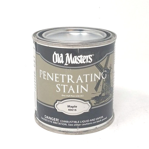 Old Masters 1/2 Pint Penetrating Stain Classics Maple 40616