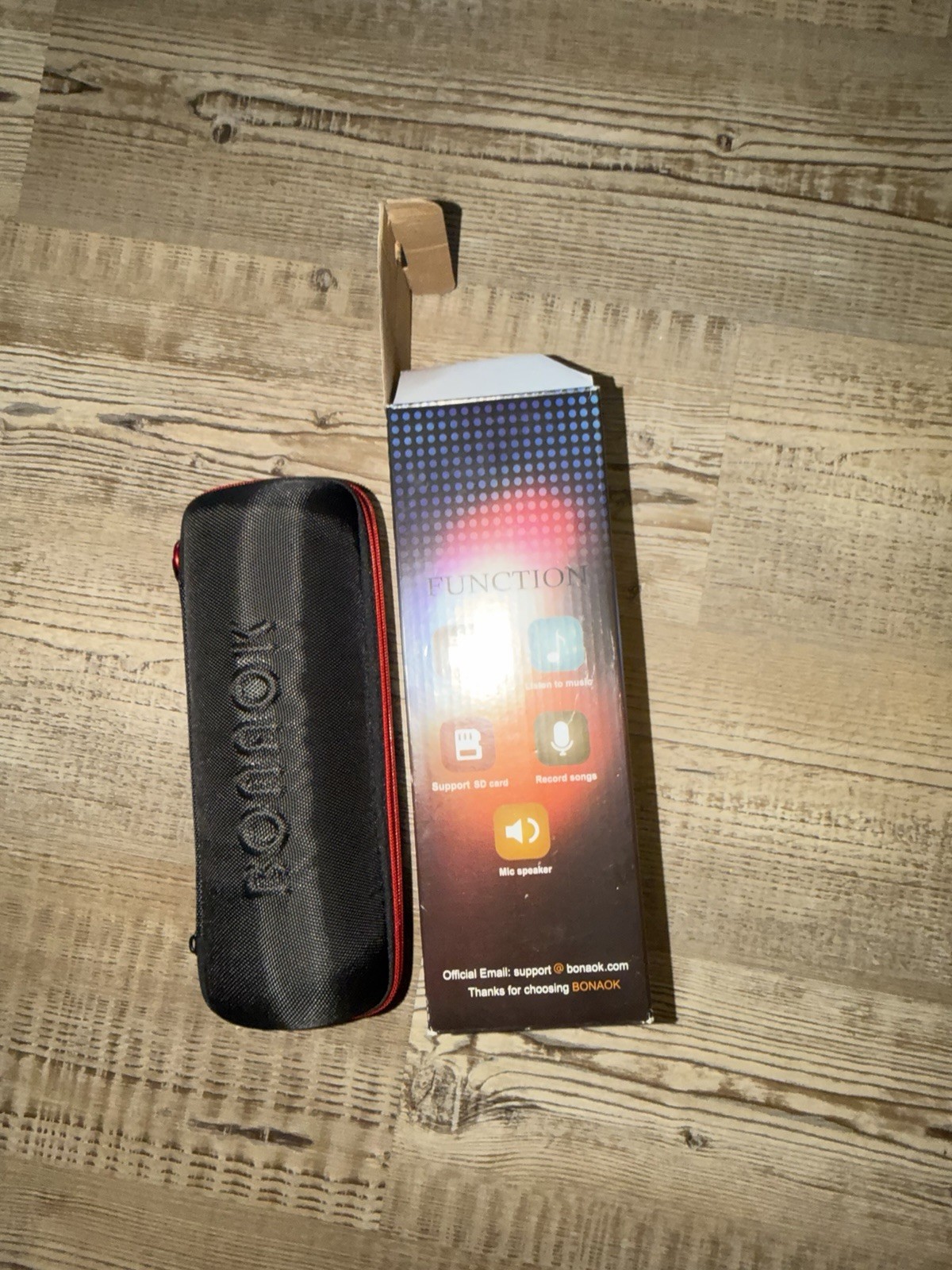 BONAOK Portable Wireless Bluetooth Karaoke Microphone