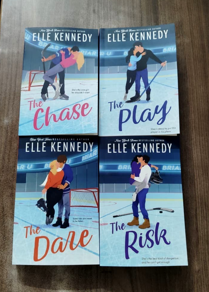 Briar U Series Books (1 - 4) Collection Set by Elle Kennedy NEW COVER US