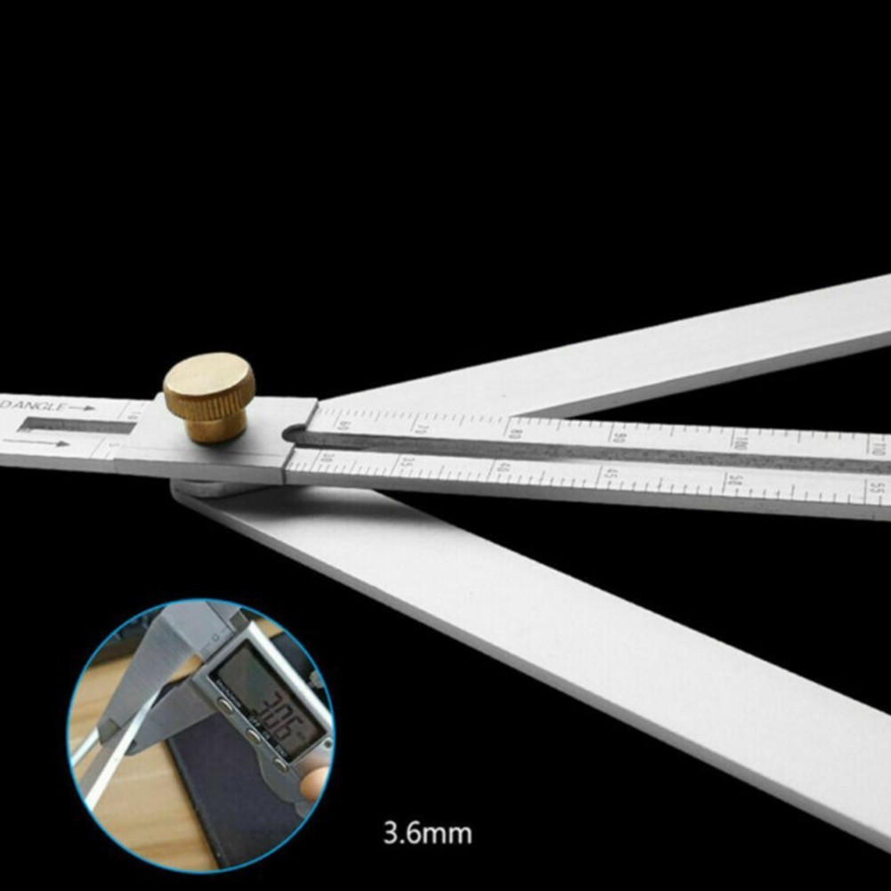 Protractor Square Protractor Measurements Multi-Angle Stainless Steel Tool
