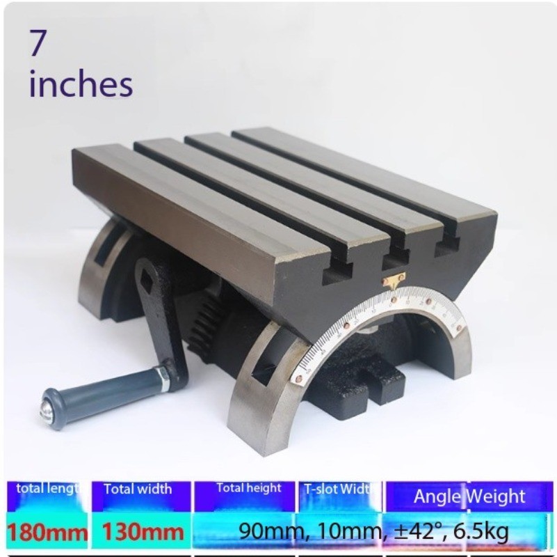 Milling Machine Table Drilling Machine Table Tilting Table Adjustable Table