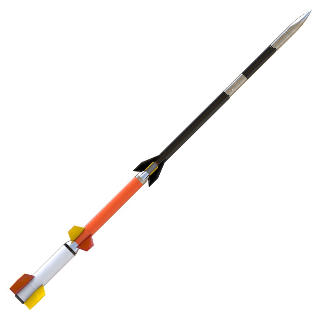 Estes Flying Model Rocket Kit Boxed Pro Black Brant XII  EST 9723
