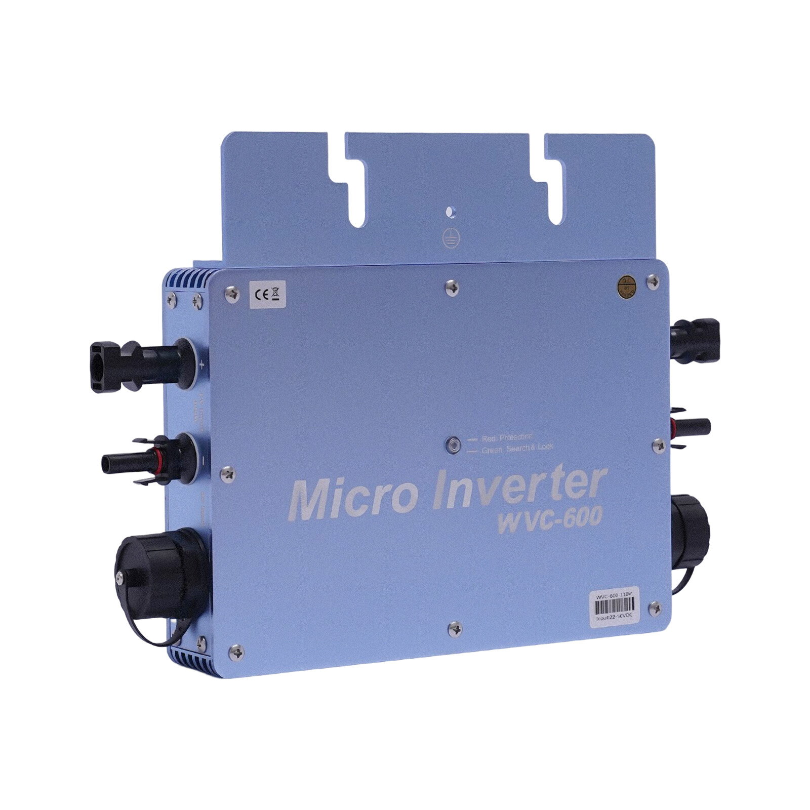 IP65 Waterproof 600W Solar Microinverter with LCD Display for Efficient Power