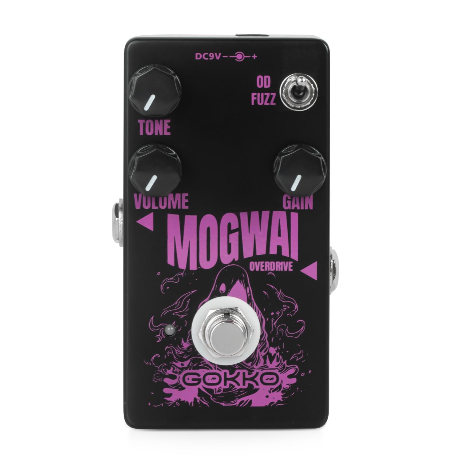 GK-61 Mogwai Overdrive Guitar Pedal – 2-in-1 Overdrive & Fuzz Effects Pedal f...