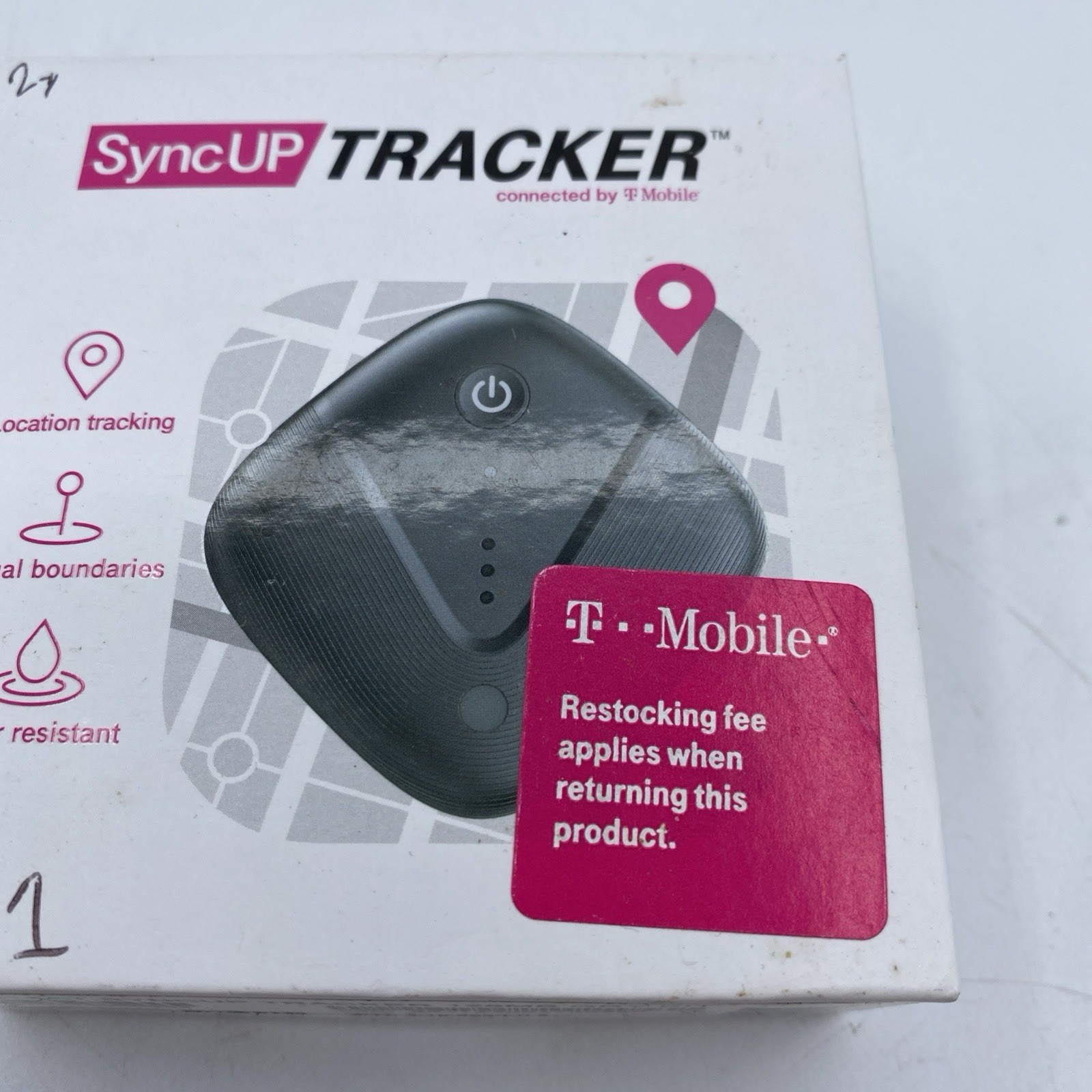 T-Mobile SyncUp Tracker - GPS Tracker - 128MB / Black / Gray Free Shipping NIB