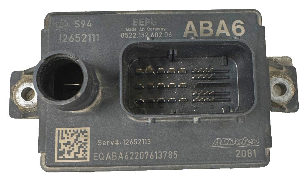 GM GLOW PLUG CONTROLLER MODULE 12652111 ABA6
