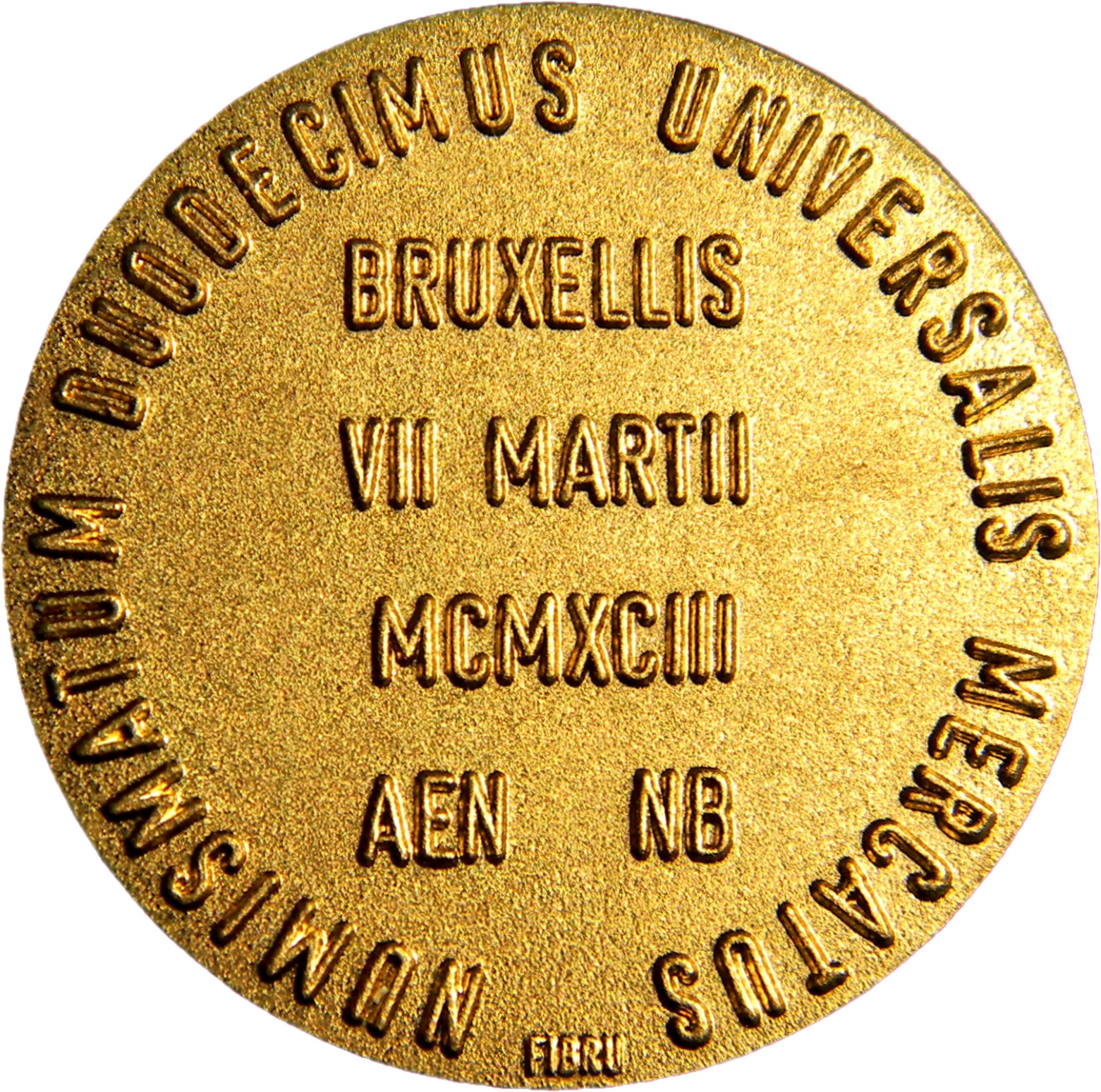 Belgium, Saint Michael Slaying the Devil Token (04005)