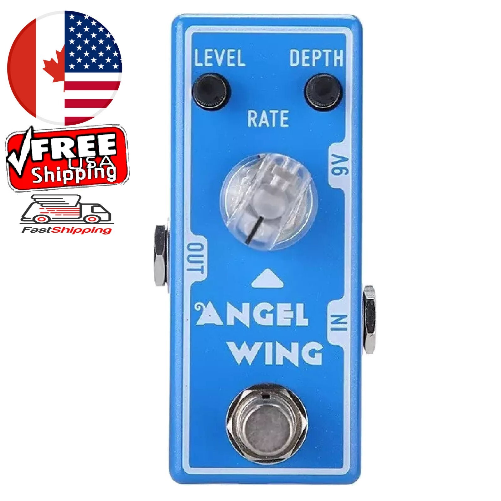 Tone City Angel Wing Chorus Guitar Effect Compact Pedal New  CA
