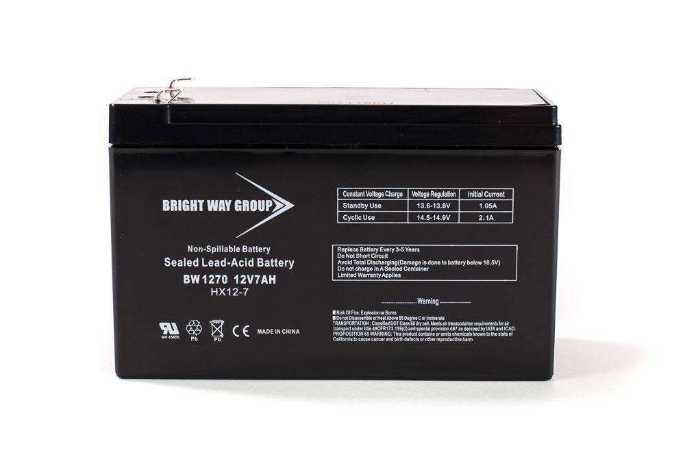 BWG SLA Ritar RT1270 12V 7Ah Sealed Lead Acid Replacement Battery