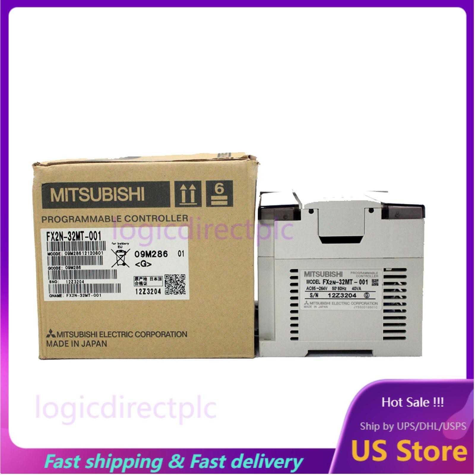 MITSUBISHI FX2N-32MT-001 PLC MODULE TRANSISTOR UNIT NEW IN BOX  US Free TAX