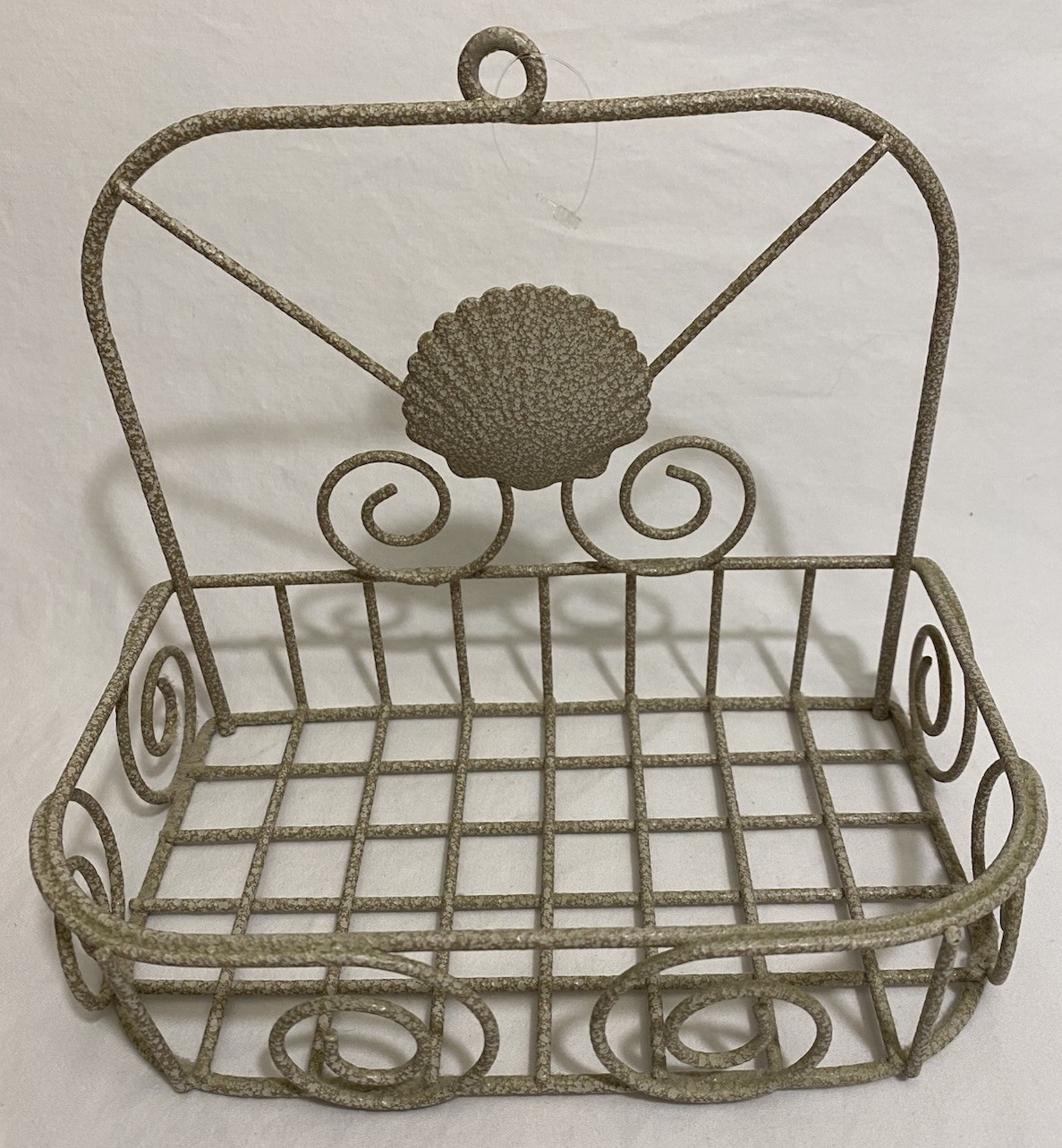 Hanging Wire Basket-Shelf Shell Decor 8.5”x 5.25” NEW