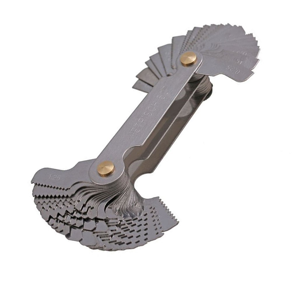High Quality Stainless Steel 58 Piece Blade Thread Gauge for Multiple Uses