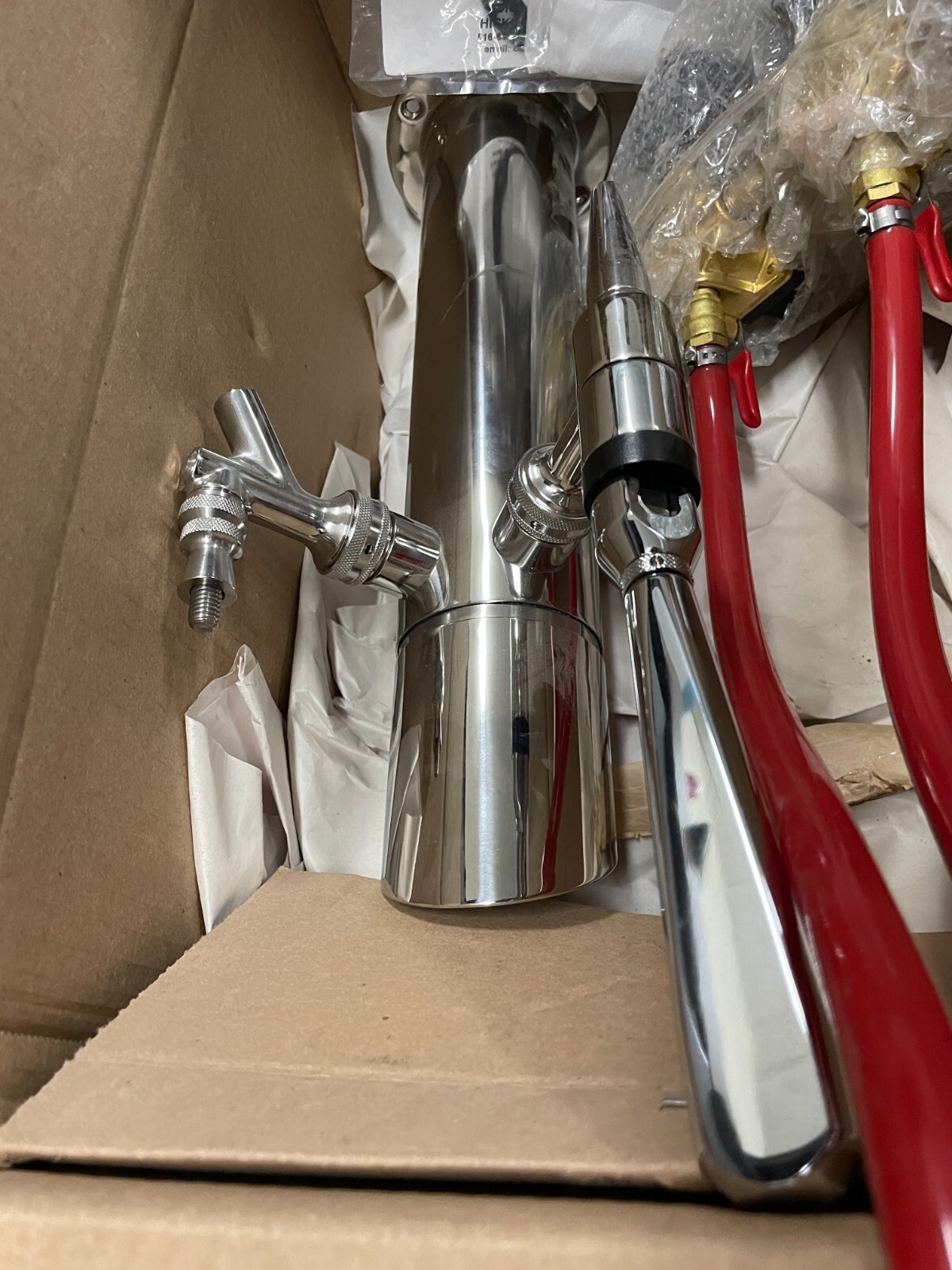 True 222756 NITRO/COLD COFFEE DBL Faucet Kit