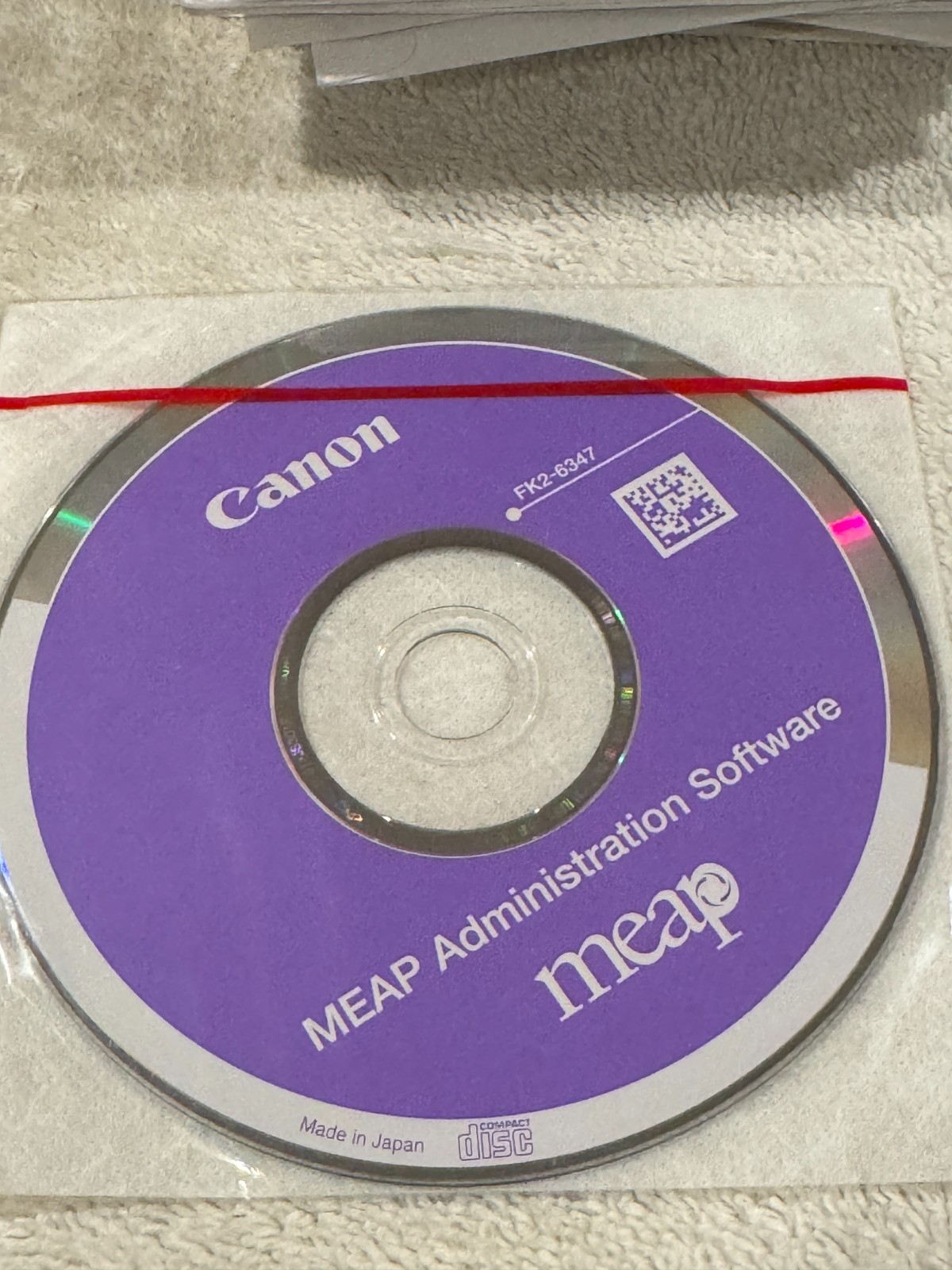 Canon MEAP Administration Software - CD ONLY IN VERY GOOD CONDITION!!!