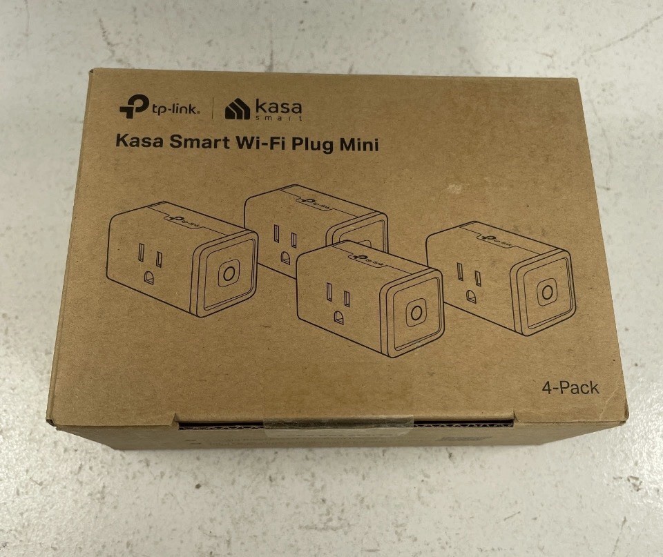 Kasa Smart Plug HS103P4, Smart Home Wi-Fi Outlet Works with Alexa, Echo, Google