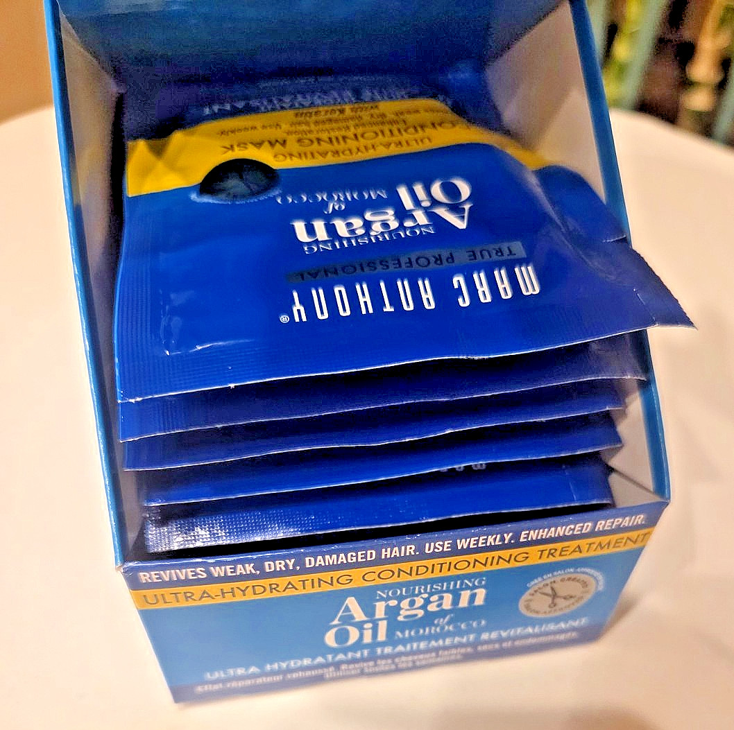 12 Packs of Marc Anthony Argan Oil Of Morocco Ultra Hydrating Conditioning Masks