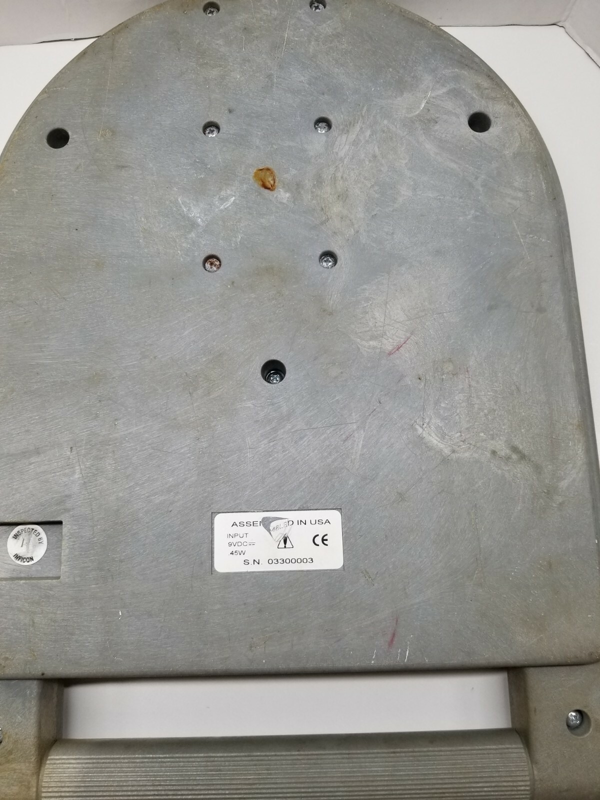 Vintage Inficon Wey-TEK 45W 110lb. Max Error 5