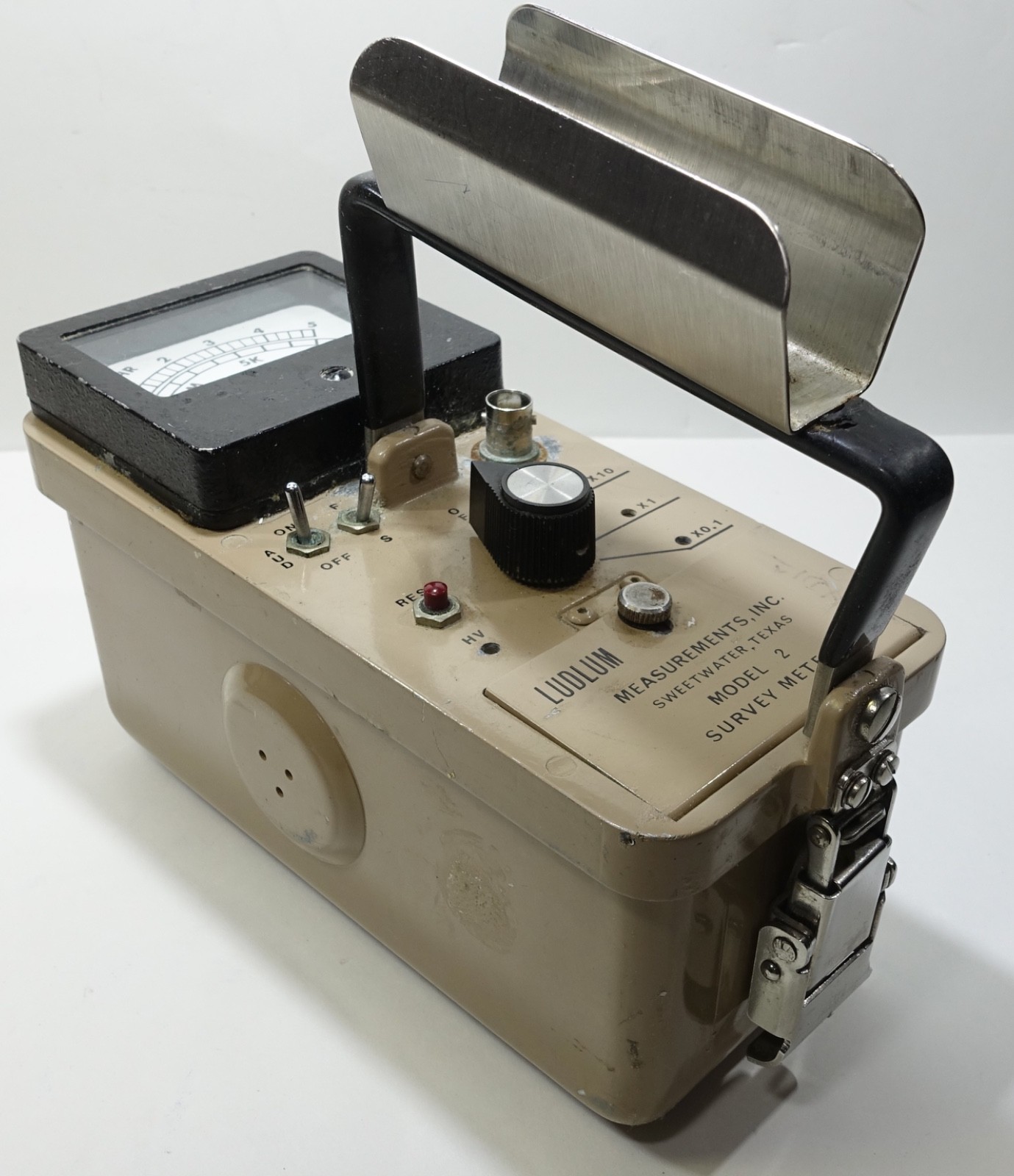 Ludlum Measurements Model 2 Geiger Survey Meter; Fully Functional