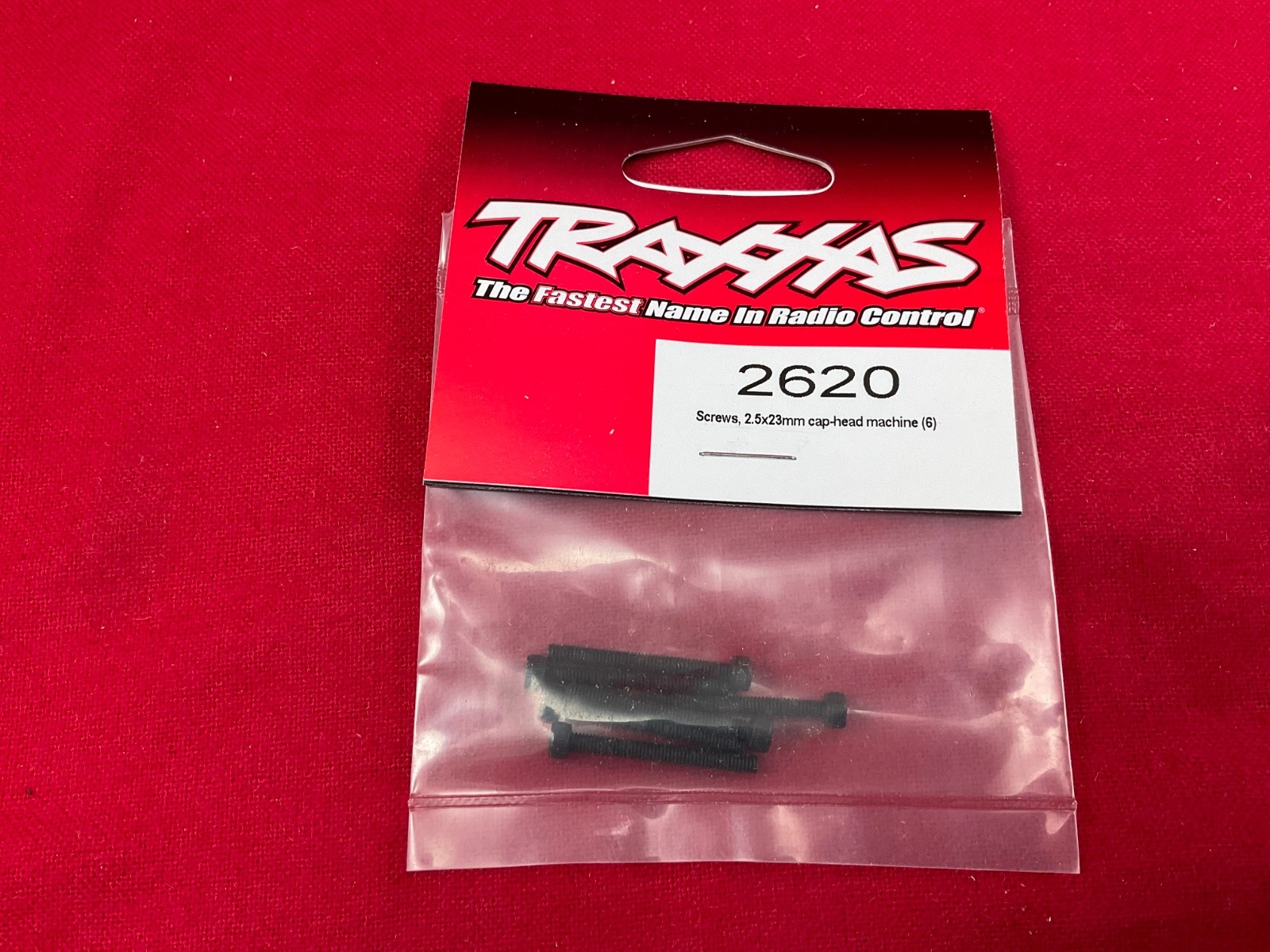Traxxas 2620 Cap Head Machine Screws 2.5x23mm 6) tra2620 vintage