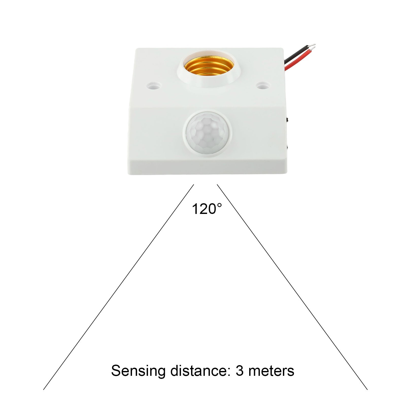 Energizing Solution The Intelligent E27 Infrared Sensor Light Fixture System
