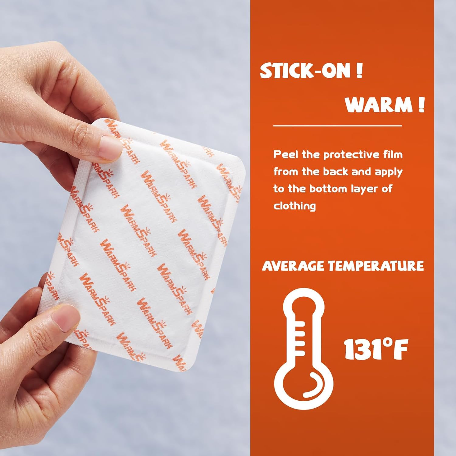 Body Warmers with Adhesive - Heat Warmer Patch Disposable Air Activated Hot W...