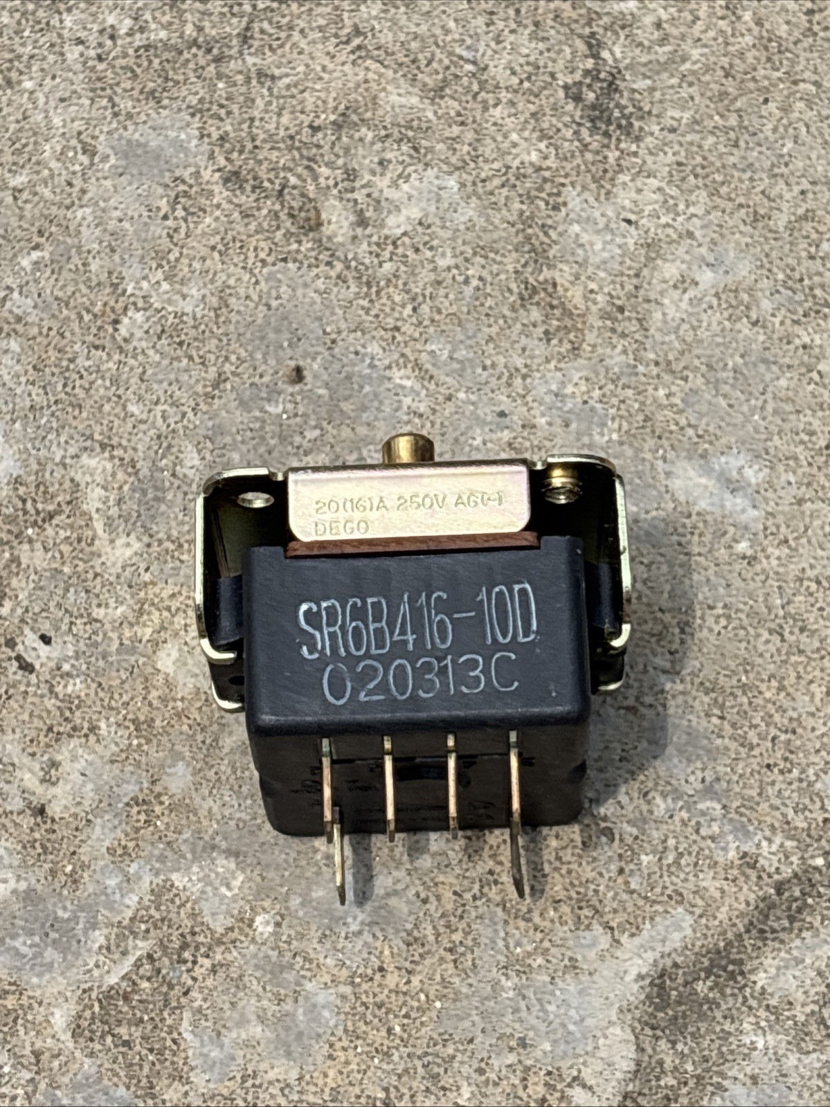 DECO SR6B416-10D 20 A  250 V  Rotary Selector Switch 4 Contact Air Conditioner