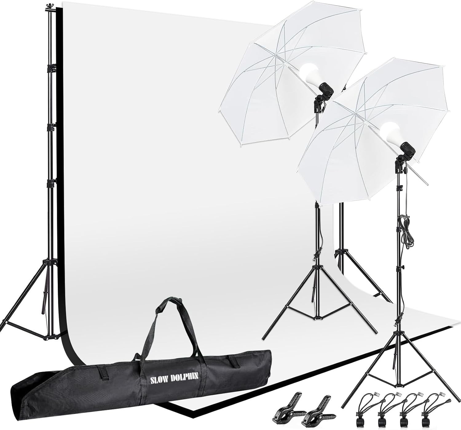 SLOW DOLPHIN 10 x 8.5 ft Photography Photo Video Studio Background Stand...