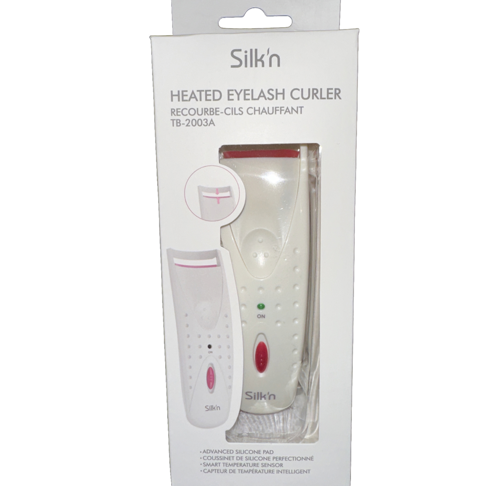 Silk'n Heated Eyelash Curler Recourbe-cils Chauffant TB-2003A